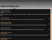 Tablet Screenshot of kerjakosong2011.blogspot.com