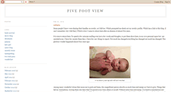 Desktop Screenshot of fivefootview.blogspot.com