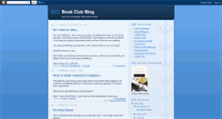 Desktop Screenshot of ilovemybookclubblog.blogspot.com