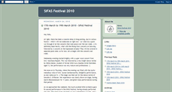 Desktop Screenshot of festivebeats2010.blogspot.com