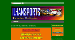 Desktop Screenshot of ilhansports.blogspot.com