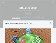 Tablet Screenshot of dialogo2000.blogspot.com