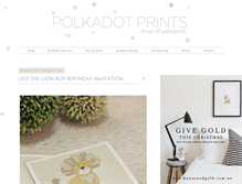 Tablet Screenshot of polkadotprintsstudio.blogspot.com