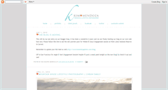 Desktop Screenshot of kimmendozaphotography.blogspot.com