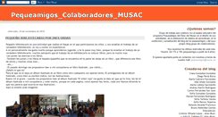 Desktop Screenshot of colaboradoresmusac.blogspot.com