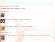 Tablet Screenshot of heavenlyscentcreationscakesandcookies.blogspot.com