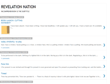 Tablet Screenshot of myrevelationnation.blogspot.com