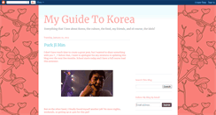 Desktop Screenshot of myguidetokorea.blogspot.com