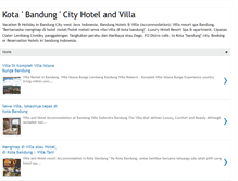 Tablet Screenshot of hotel-villa-bandung.blogspot.com