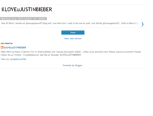 Tablet Screenshot of illoveujustinbieber.blogspot.com