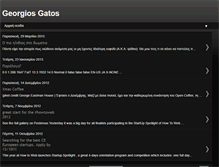 Tablet Screenshot of georgiosgatos.blogspot.com