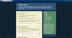 Desktop Screenshot of mobilehomesavailable.blogspot.com