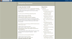 Desktop Screenshot of humphreyinsurance.blogspot.com