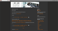 Desktop Screenshot of i-see-lines.blogspot.com
