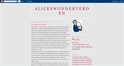 Desktop Screenshot of aliceswonderverden.blogspot.com