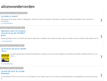 Tablet Screenshot of aliceswonderverden.blogspot.com