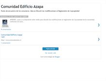 Tablet Screenshot of edificioazapa.blogspot.com