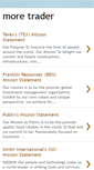 Mobile Screenshot of moretrader.blogspot.com