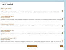 Tablet Screenshot of moretrader.blogspot.com