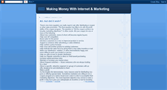 Desktop Screenshot of internetmoneymaking-tips.blogspot.com