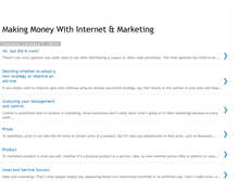 Tablet Screenshot of internetmoneymaking-tips.blogspot.com