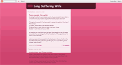 Desktop Screenshot of longsuffering.blogspot.com