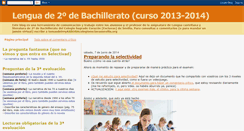 Desktop Screenshot of lenguasegundo.blogspot.com