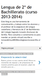 Mobile Screenshot of lenguasegundo.blogspot.com