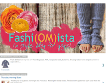 Tablet Screenshot of fashiomista.blogspot.com