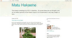 Desktop Screenshot of anika-in-africa.blogspot.com