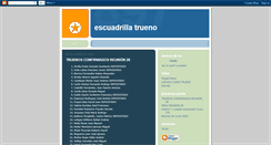Desktop Screenshot of escuadrillatrueno.blogspot.com