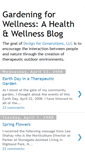Mobile Screenshot of gardening-for-wellness.blogspot.com