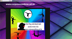 Desktop Screenshot of corposesombras.blogspot.com