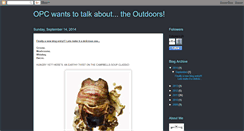 Desktop Screenshot of outdoorpursuitscanada.blogspot.com