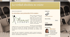 Desktop Screenshot of la-verdad-absoluta-no-existe.blogspot.com