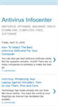 Mobile Screenshot of infoantivirus.blogspot.com