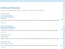 Tablet Screenshot of infoantivirus.blogspot.com