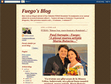 Tablet Screenshot of fuegoromaniafanclub.blogspot.com