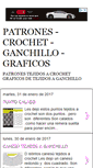 Mobile Screenshot of graficos-on-crochet-o-ganchillo.blogspot.com