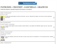 Tablet Screenshot of graficos-on-crochet-o-ganchillo.blogspot.com