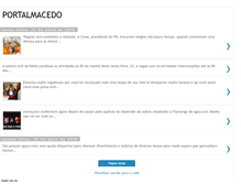 Tablet Screenshot of portalmacedo.blogspot.com