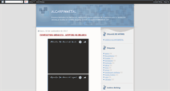 Desktop Screenshot of alcarpinmetal.blogspot.com