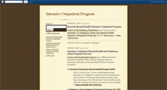 Desktop Screenshot of intensive-outpatient-program.blogspot.com