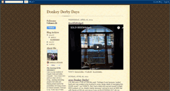Desktop Screenshot of donkeyderbydays.blogspot.com