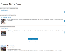 Tablet Screenshot of donkeyderbydays.blogspot.com