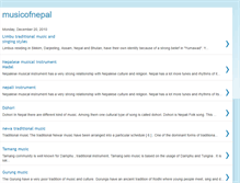 Tablet Screenshot of musicofnepal.blogspot.com
