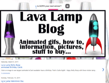 Tablet Screenshot of lavalamp-blog.blogspot.com
