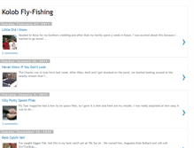 Tablet Screenshot of kolobflyfishing.blogspot.com