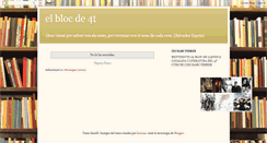 Desktop Screenshot of elblocde4t.blogspot.com