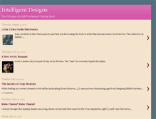 Tablet Screenshot of intelligent-designs.blogspot.com